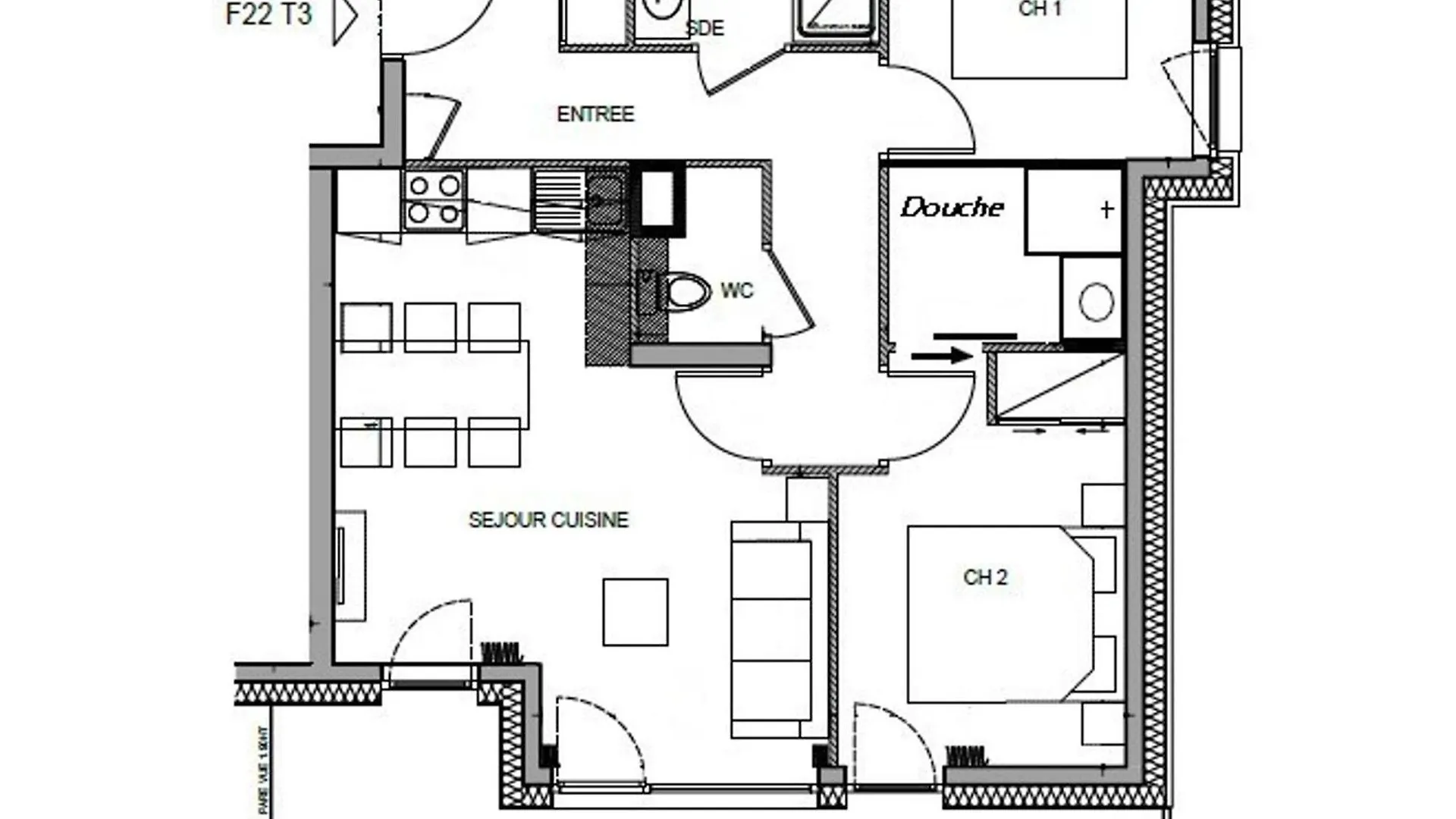 Appartement Hauteluce, 3 pièces, 6 personnes - FR-1-293-241